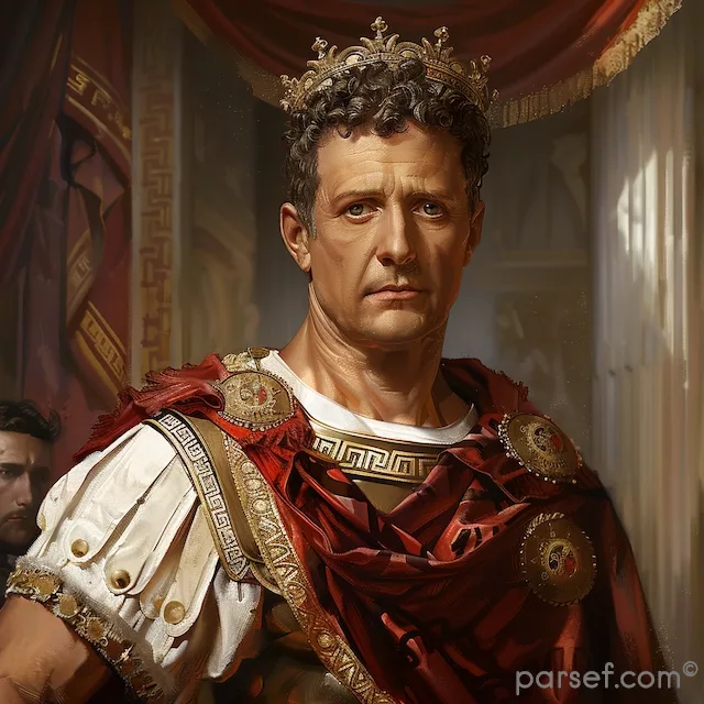 Roman Emperor Tiberius image