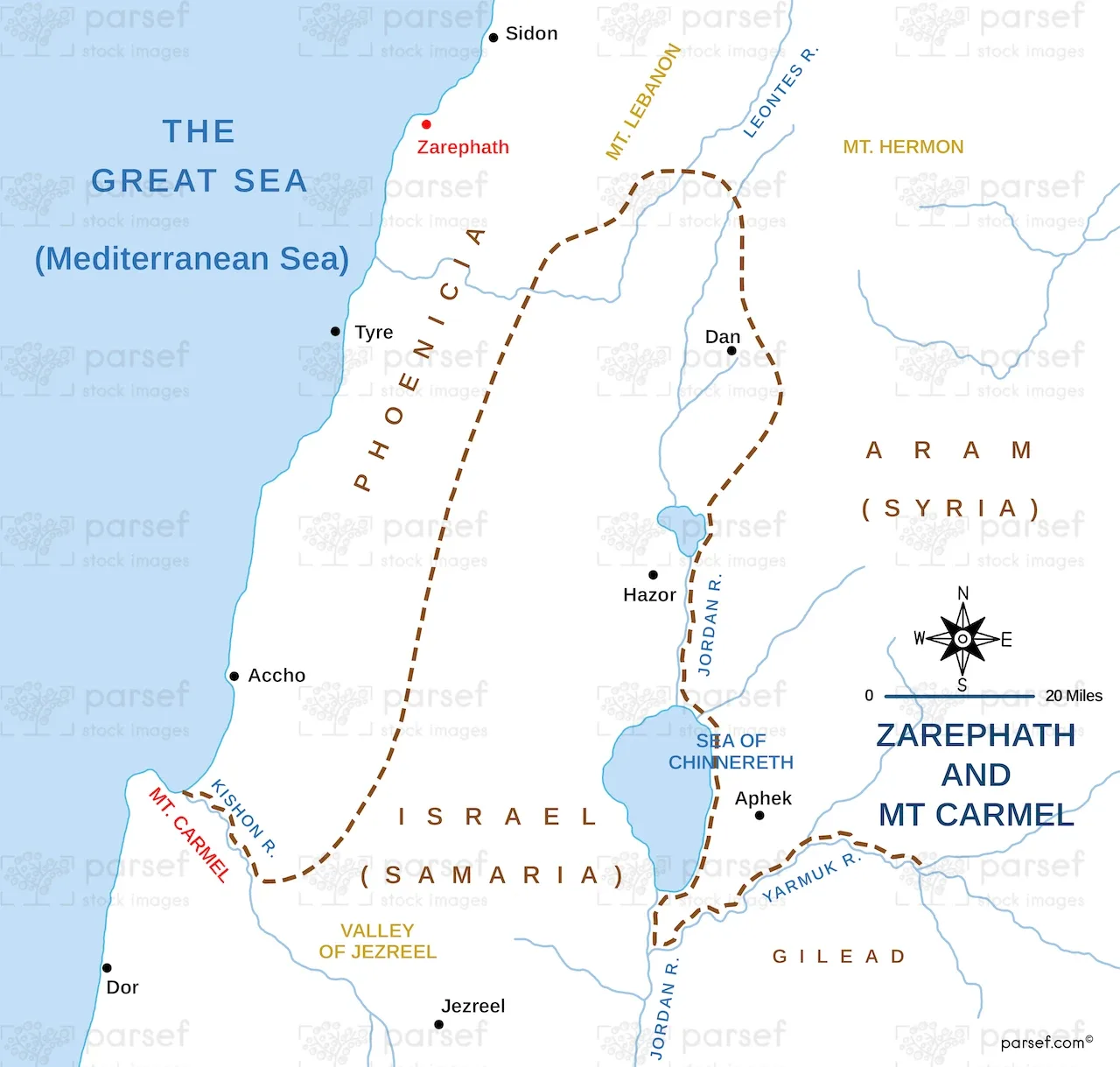 Zarephath and Mount Carmel: Biblical Significance, History, and Miracles hero image