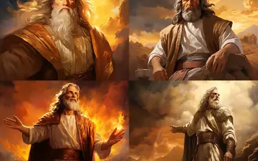 The story of Enoch - strange and mysterious biblical story image