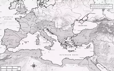 Roman Empire in A.D. 69 tag image