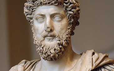 Marcus Aurelius (AD 121-180) tag image