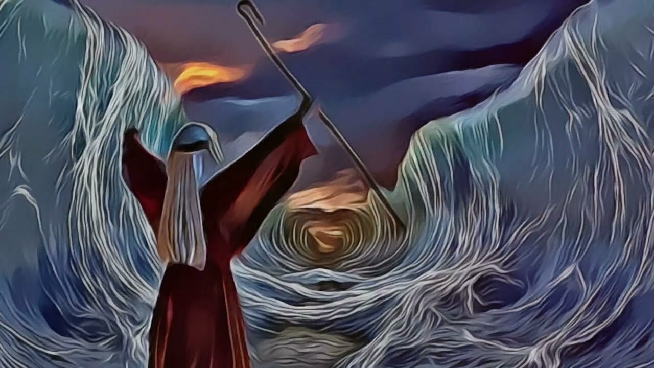 The story of why the sea parted before Moses hero image