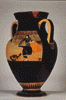 Attic Black Figure Amphora