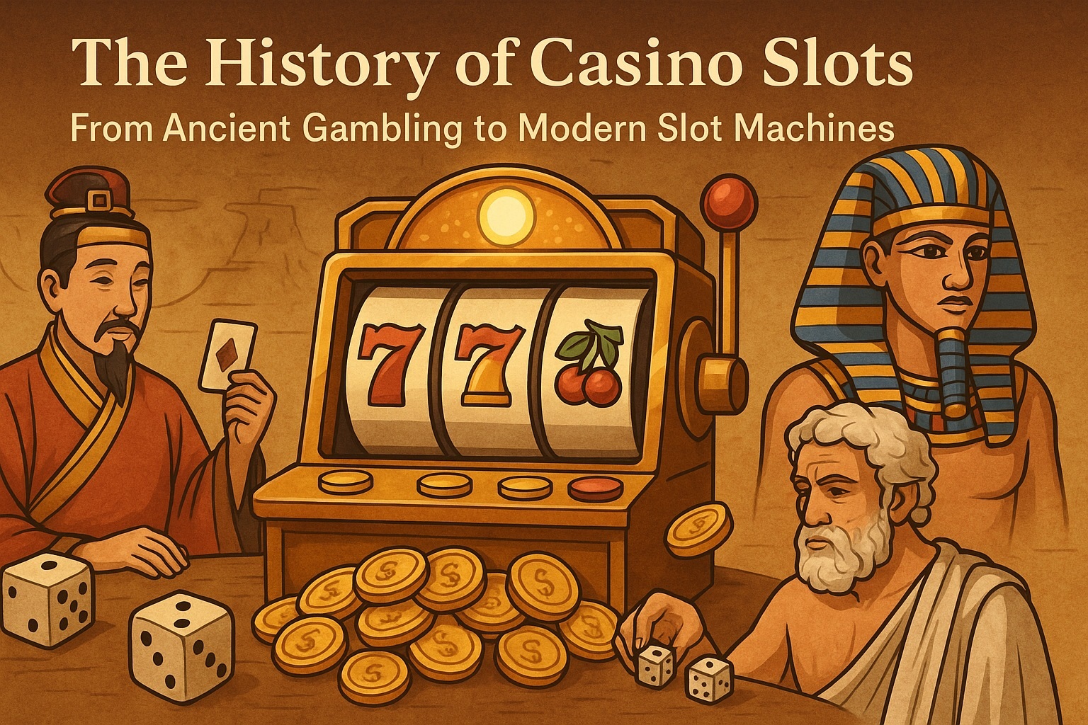 Spinning Through Time: The Fascinating World of Casino Slots and Their Ancient Roots hero image